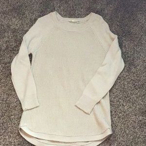Cream sweater